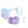 I-ONIK Słuchawki gamingowe B90 RGB kocie uszy Fioletowe ON-B90_CAT/PE - 1372984 - zdjęcie 6